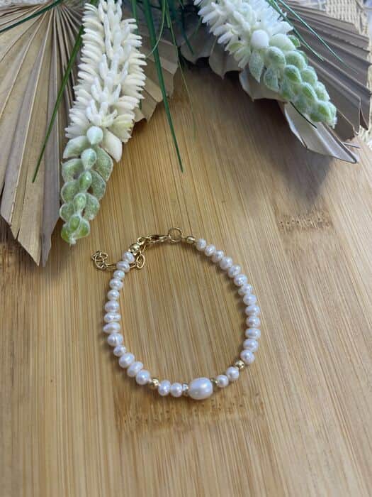 צמיד פנינים מיוחד