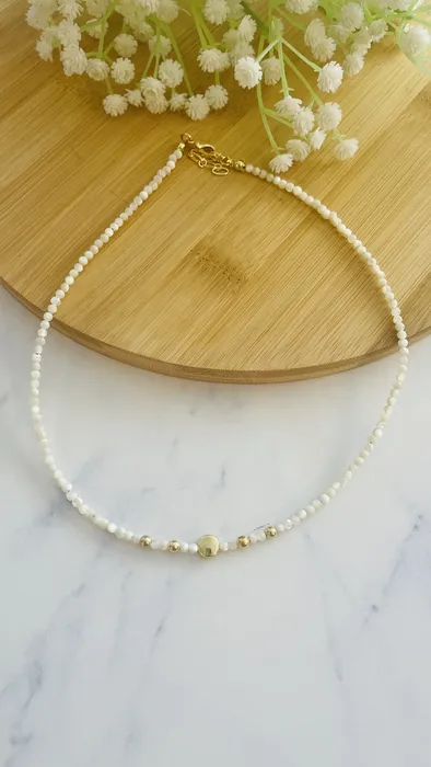 שרשת אבן צדף לבן