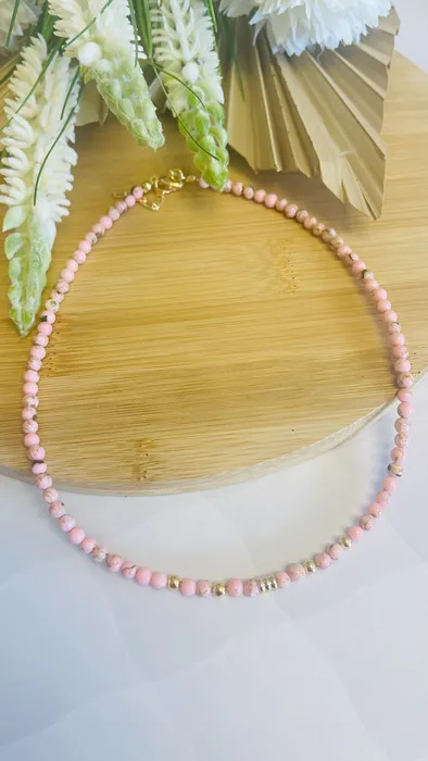 שרשרת אופל ורוד