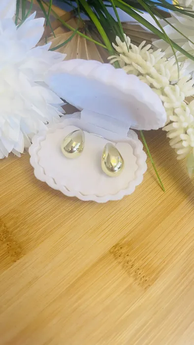 עגילי טיפה קטנים