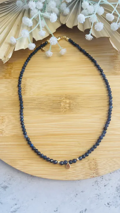 שרשרת ספיר כחול