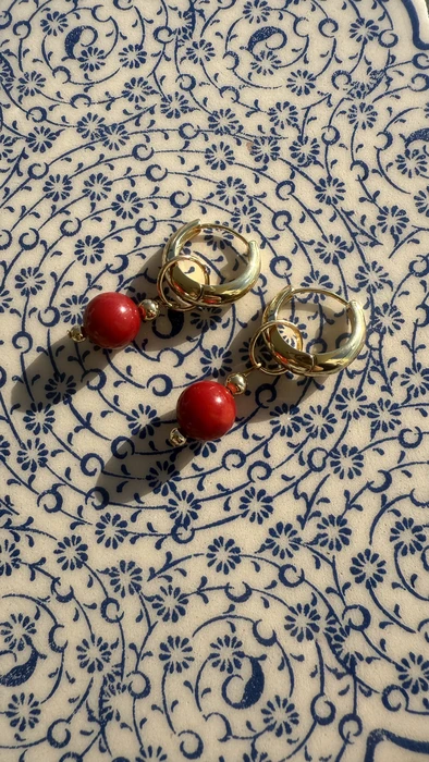 עגילי חישוק וגה