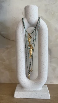 שרשרת אופק הים -שרוך שחור