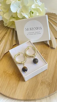 עגילי חישוק סולי