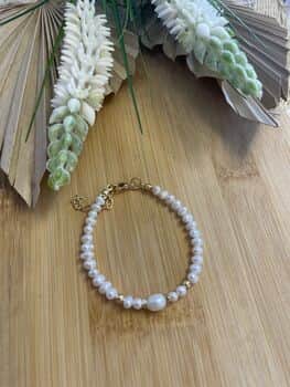 צמיד פנינים מיוחד