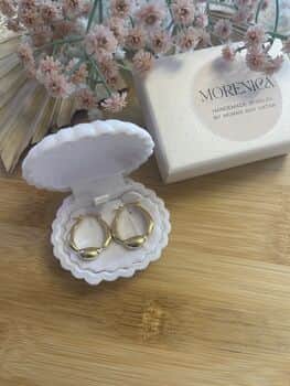 עגילי חישוק דק