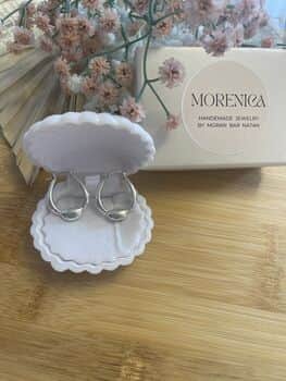 עגילי חישוק דק