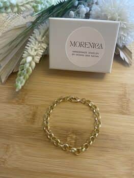 צמיד חוליות עגולות