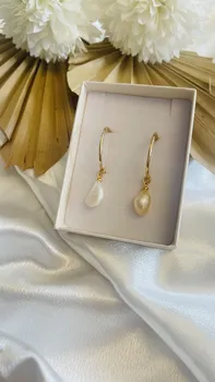 עגילי חישוק אלינה