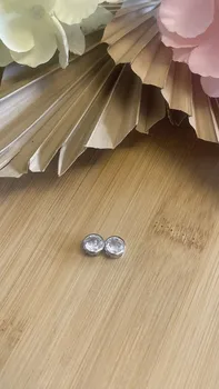 זרקון עגול כסף קוטר 7 ס"מ